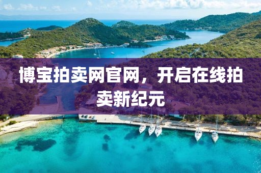 博宝拍卖网官网，开启在线拍卖新纪元
