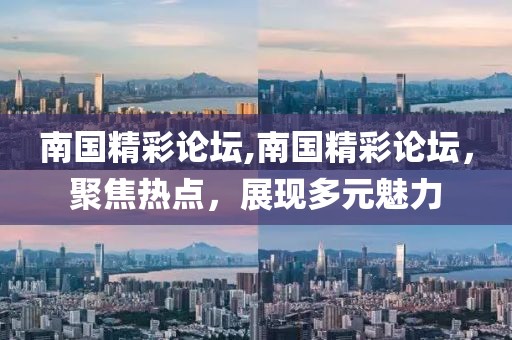 南国精彩论坛,南国精彩论坛，聚焦热点，展现多元魅力