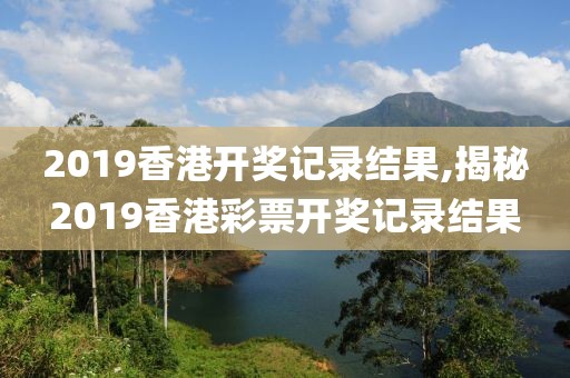 2019香港开奖记录结果,揭秘2019香港彩票开奖记录结果