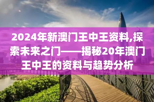 2024年新澳门王中王资料,探索未来之门——揭秘20年澳门王中王的资料与趋势分析