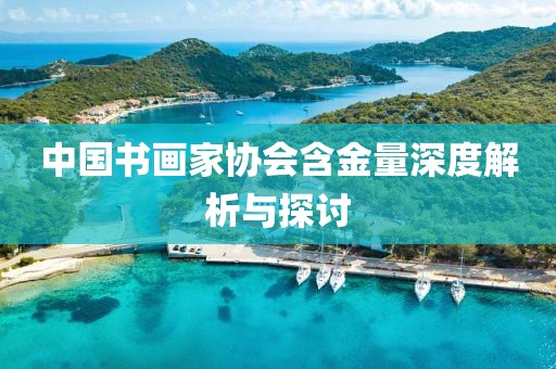 中国书画家协会含金量深度解析与探讨