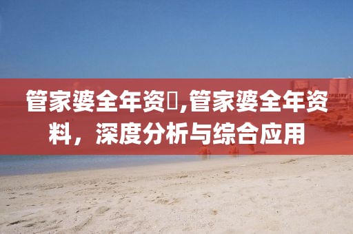 管家婆全年资枓,管家婆全年资料，深度分析与综合应用