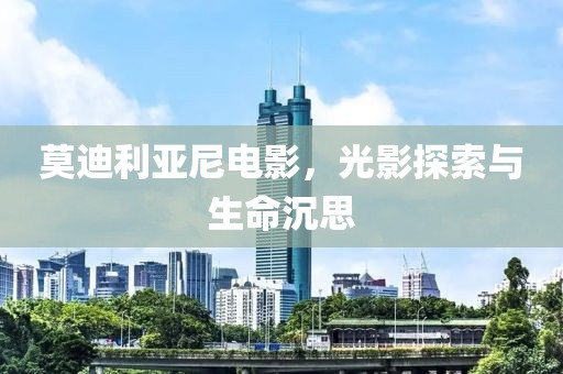 莫迪利亚尼电影，光影探索与生命沉思
