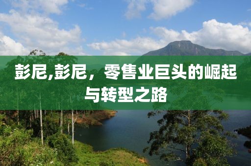 彭尼,彭尼，零售业巨头的崛起与转型之路