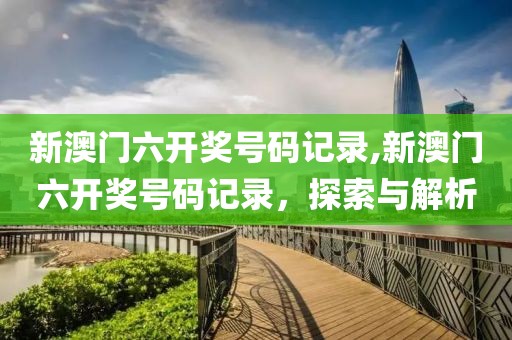 新澳门六开奖号码记录,新澳门六开奖号码记录，探索与解析