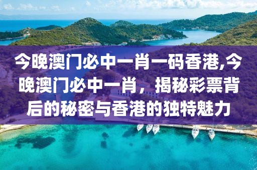 今晚澳门必中一肖一码香港,今晚澳门必中一肖，揭秘彩票背后的秘密与香港的独特魅力