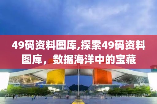 49码资料图库,探索49码资料图库，数据海洋中的宝藏