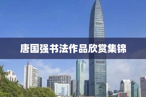 唐国强书法作品欣赏集锦