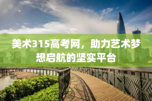 美术315高考网，助力艺术梦想启航的坚实平台