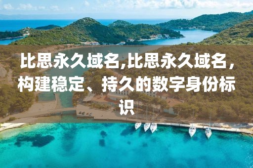 比思永久域名,比思永久域名，构建稳定、持久的数字身份标识