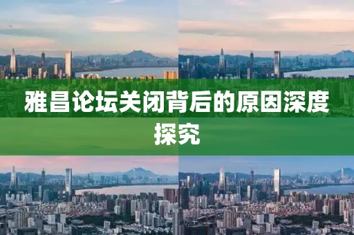 雅昌论坛关闭背后的原因深度探究
