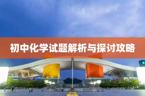初中化学试题解析与探讨攻略