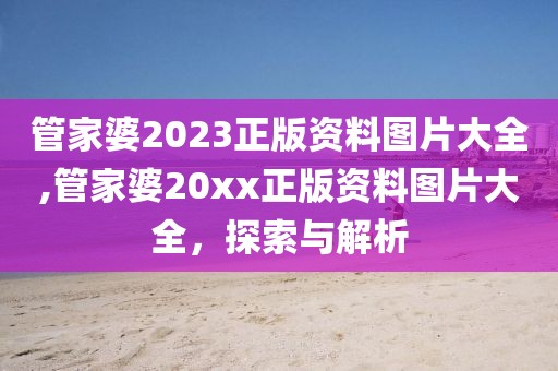 管家婆2023正版资料图片大全 第2页