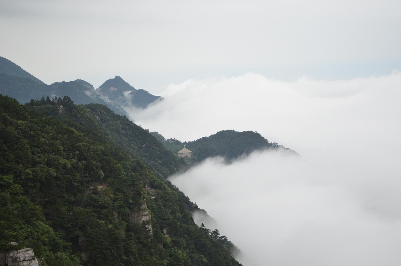 山水自然风景画，永恒展现自然之美的风景艺术画卷