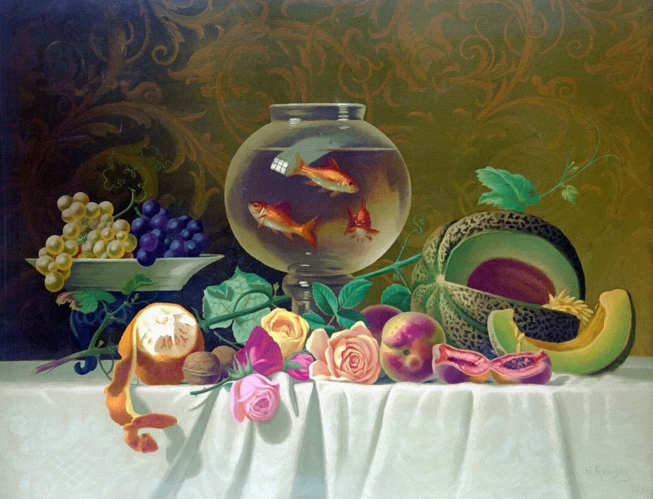 简单之美，油画图片大全欣赏