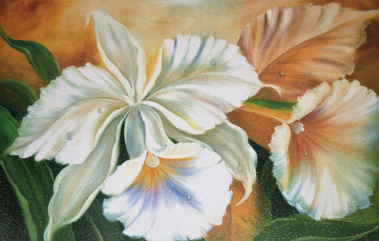 风景油画，简单之美的魅力与漂亮之韵的融合创作